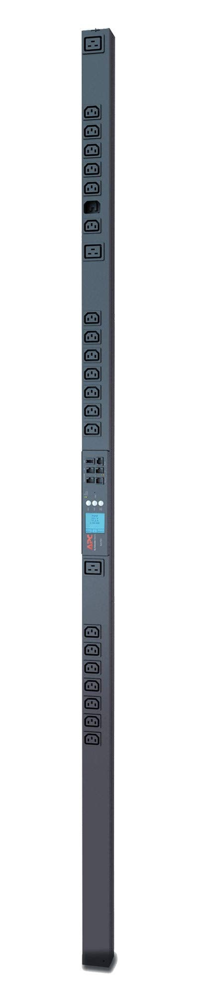 APC Metered-by-Outlet Rack PDU 2G Rack AC 200/208/230V Ethernet input IEC 60320 C20 output connectors 24 0U Black
