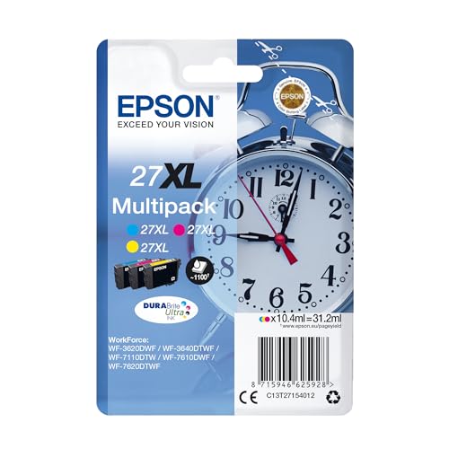 Ink/27XL Alarm Clock 10.4ml CMY