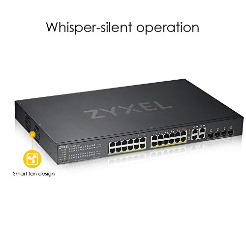 28 Port Smart Managed Gigabit Switch 24x