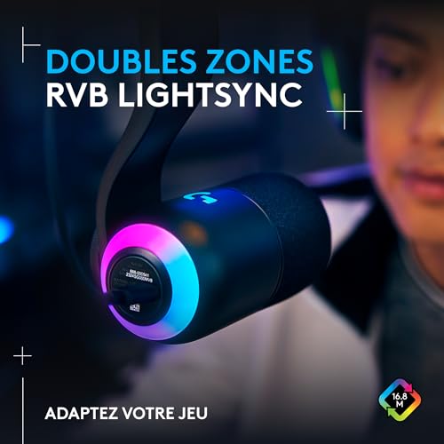 LOGITECH G Yeti GX Microphone USB black