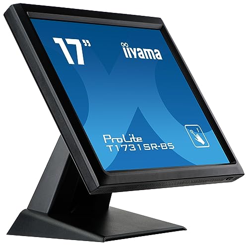 "iiyama ProLite T1731SR-B5 moniteur a écran tactile 43,2 cm (17"") 1280 x 1024 pixels une seule pression Noir"
