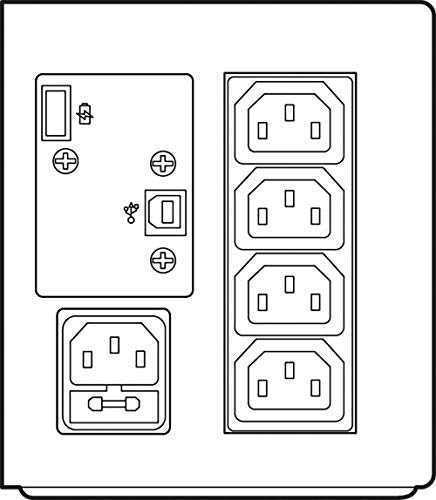 LEGRAND Onduleur Keor SP 600 VA, prises IEC