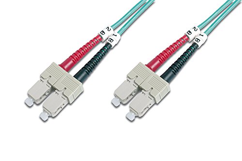 Digitus Câble de brassage multimode OM 3 a fibre optique, LC / LC