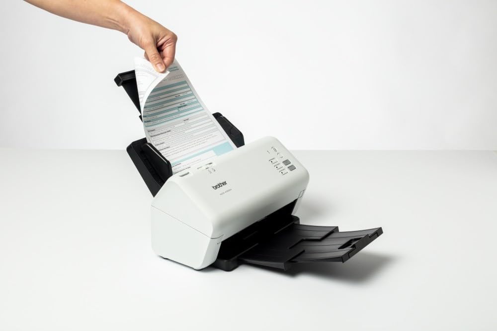 BROTHER Document Scanner Duplex Office 40ppm/80ipm ADF Feeder 80 f. ethernet