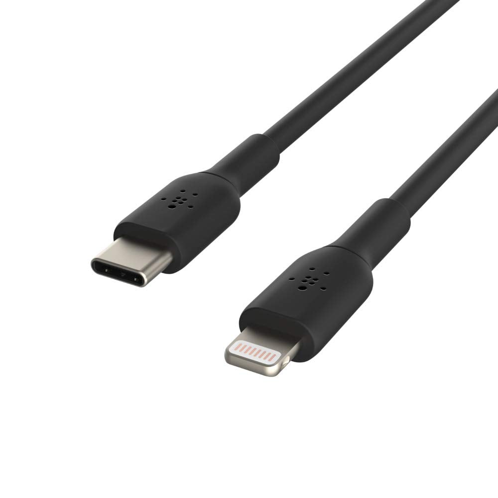 BELKIN BOOST CHARGE USB-C to Lightning Cable PVC 1M Black