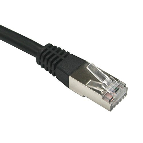 Cordon RJ45 catégorie 6 F/UTP noir CCA - 3 m