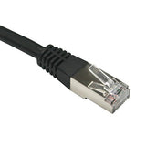 Cordon RJ45 catégorie 6 F/UTP noir CCA - 3 m
