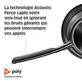 POLY Voyager Focus 2 USB-C Headset Sans fil Arceau Bureau/Centre d'appels Bluetooth Noir