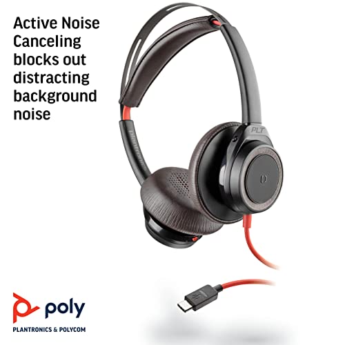 POLY Blackwire 7225 Micro Casque sans perche USB-C noir