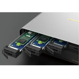 QNAP TBS-h574TX-i5-16G 5-bay All-Flash NASbook Intel Core i5-1340PE 12C/16T up to 4.50GHz onboard 16Go RAM not expandable