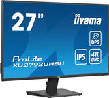 iiyama ProLite XU2792UHSU-B6 écran plat de PC 68,6 cm (27") 3840 x 2160 pixels 4K Ultra HD LED Noir