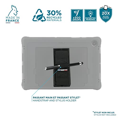 MOBILIS Coque + Trépied + Patte de saisie 360° Protech pour IPad 10.9" - Noir