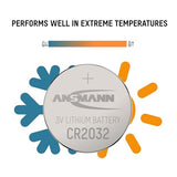 ANSMANN Pile lithium 5020122 CR2032 blister de 1