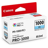 Toner CANON 0550C001 PFI-1000 - Cyan
