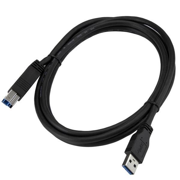 2m 6 ft Certified USB 3.0 A to B cable