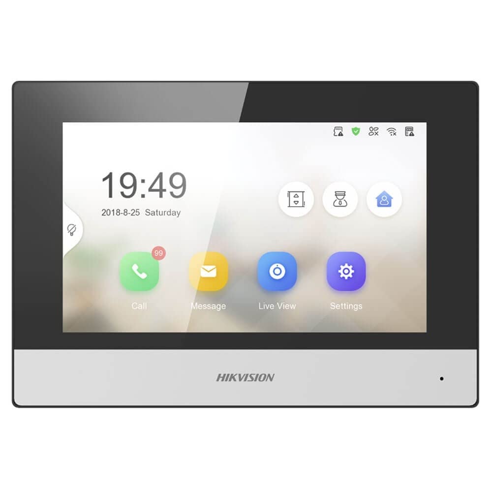 Hikvision DS-KH6320-WTE1 Moniteur de vidéophone