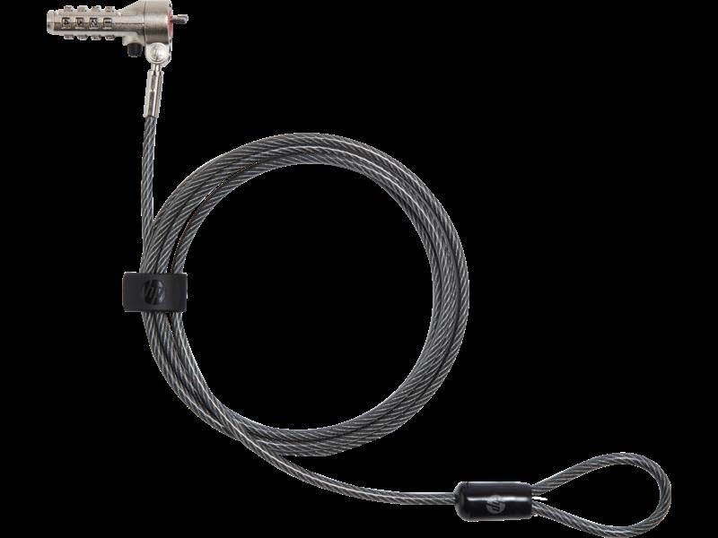 HP Essential Nano Combination Cable Lock