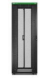 APC Easy Rack 48Ux800x1000 Roof/Side panel/castors/feet No Bottom 4Brackets black