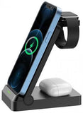 URBAN FACTORY Powee Pro Charger 3 In 1 With Function Stand 22.5Watts - Smaetphone / Smartwatch / Headphones
