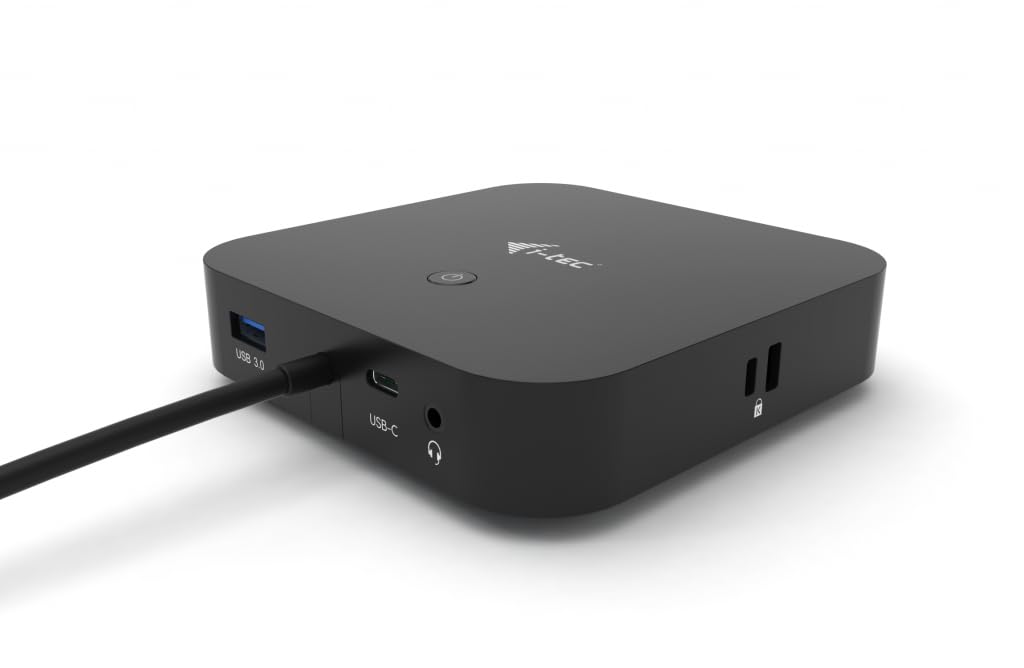 I-TEC USB-C Dual Display MST DS 1xDP 1xHDMI 1xGLAN 3xUSB 3.0 2xUSB 2.0 1xUSB-C-Datei 1xAudio/Mic Jack 1x100W USB-C PD+Charger 112W