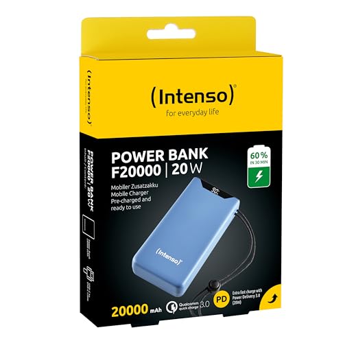 INTENSO Powerbank F20000 Power Delivery bleu