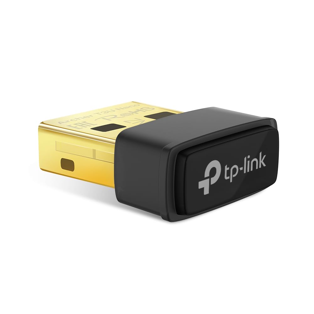 TP-LINK AC1300 Mini Dual Band Wi-Fi USB Adapter 867Mbps at 5GHz + 400Mbps at 2.4GHz USB 3.0 MU-MIMO