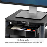 FELLOWES Graphite Monitor Stand Premium Plus (P)