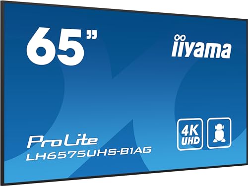 IIYAMA- Afficheur professionnel 65   LH6575UHS-B1AG