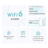 TP-LINK DECO X50(1-PACK) Kit MESH WiFi 6 AX3000