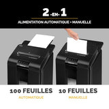 FELLOWES Destructeur automatique Haute confidentialité 100M