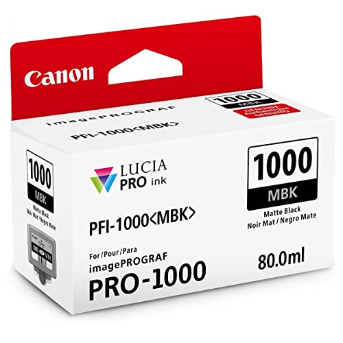Ink/PFI-1000 Cartridge Matte BK