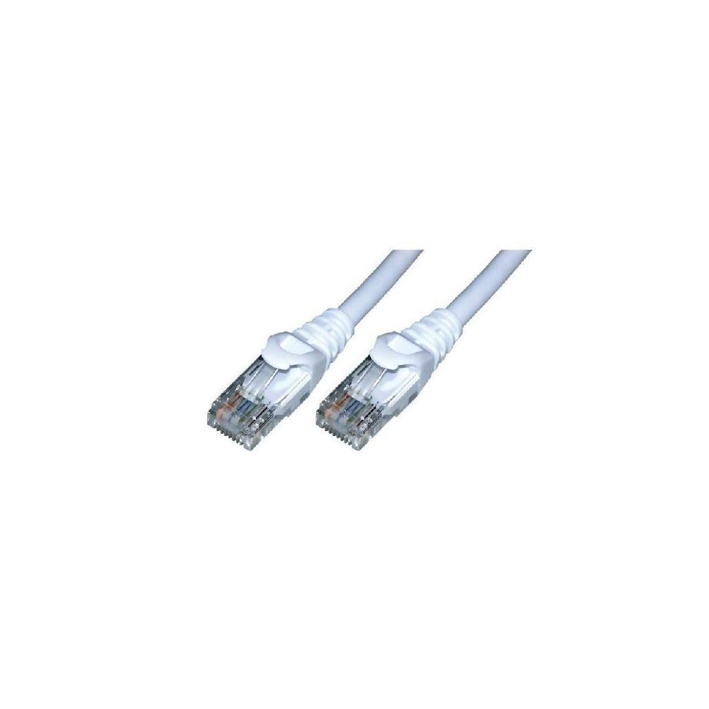 MCL FCC6BM-15M/W - Câble réseau RJ45 cuivre CAT 6 F/UTP - 15m Blanc