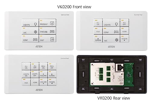 ATEN PREMIUM VK0200  bloc de commande à 12 boutons
