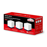 Mercusys Halo H50G (3-pack) Bi-bande (2,4 GHz / 5 GHz) Wi-Fi 5 (802.11ac) Blanc Interne