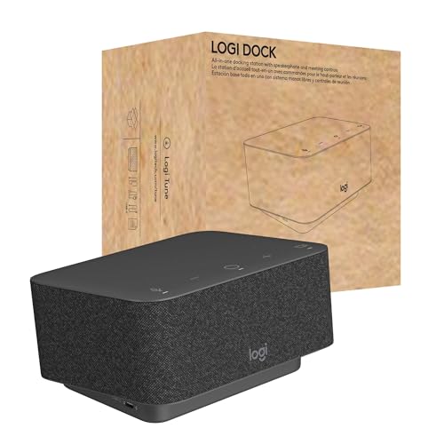 LOGITECH Dock for UC Docking station USB-C HDMI DP Bluetooth for Room Solution Large