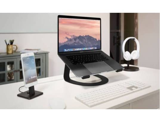 TWELVE SOUTH DESKTOP STAND MB CURVE BLK