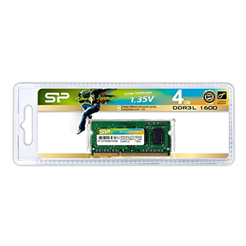 SILICON POWER DDR3 4Go 1600MHz CL11 SO-DIMM 1.35V Low Voltage