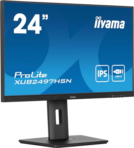 "iiyama ProLite XUB2497HSN-B2 écran plat de PC 60,5 cm (23.8"") 1920 x 1080 pixels Full HD LED Noir"