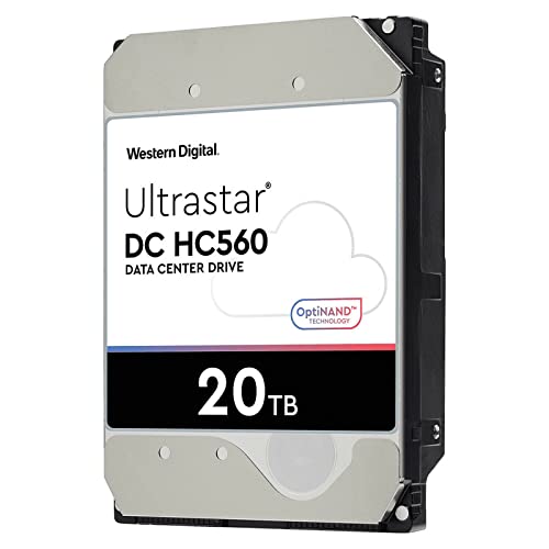 WD Ultrastar DC HC560 20TB 3.5 HDD SATA 512E SE 7200RPM 0F38785/WUH722020BLE6L4