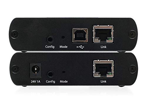 ATEN UEH4002A-AT-G extension audio/video Émetteur et récepteur AV Noir, Blanc