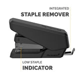 FELLOWES LX840 Half Strip Stapler Black