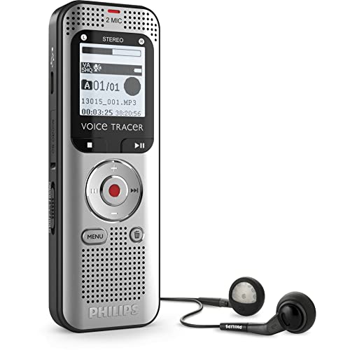 PHILIPS DVT2015 Enregistreur Audio 8 Go avec Sembly transciption
