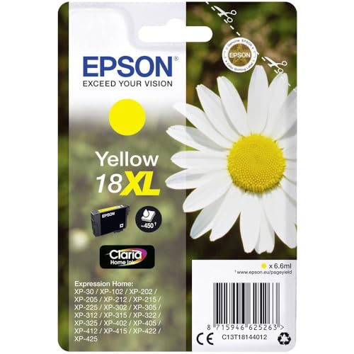 Cartouche EPSON C13T18144012 18XL - Yellow