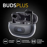 INTENSO Ecouteurs BUDS PLUS sans fil, noirs