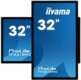 iiyama ProLite TF3215MC-B2 écran plat de PC 81,3 cm (32") 1920 x 1080 pixels Full HD LED Écran tactile Kiosque Noir
