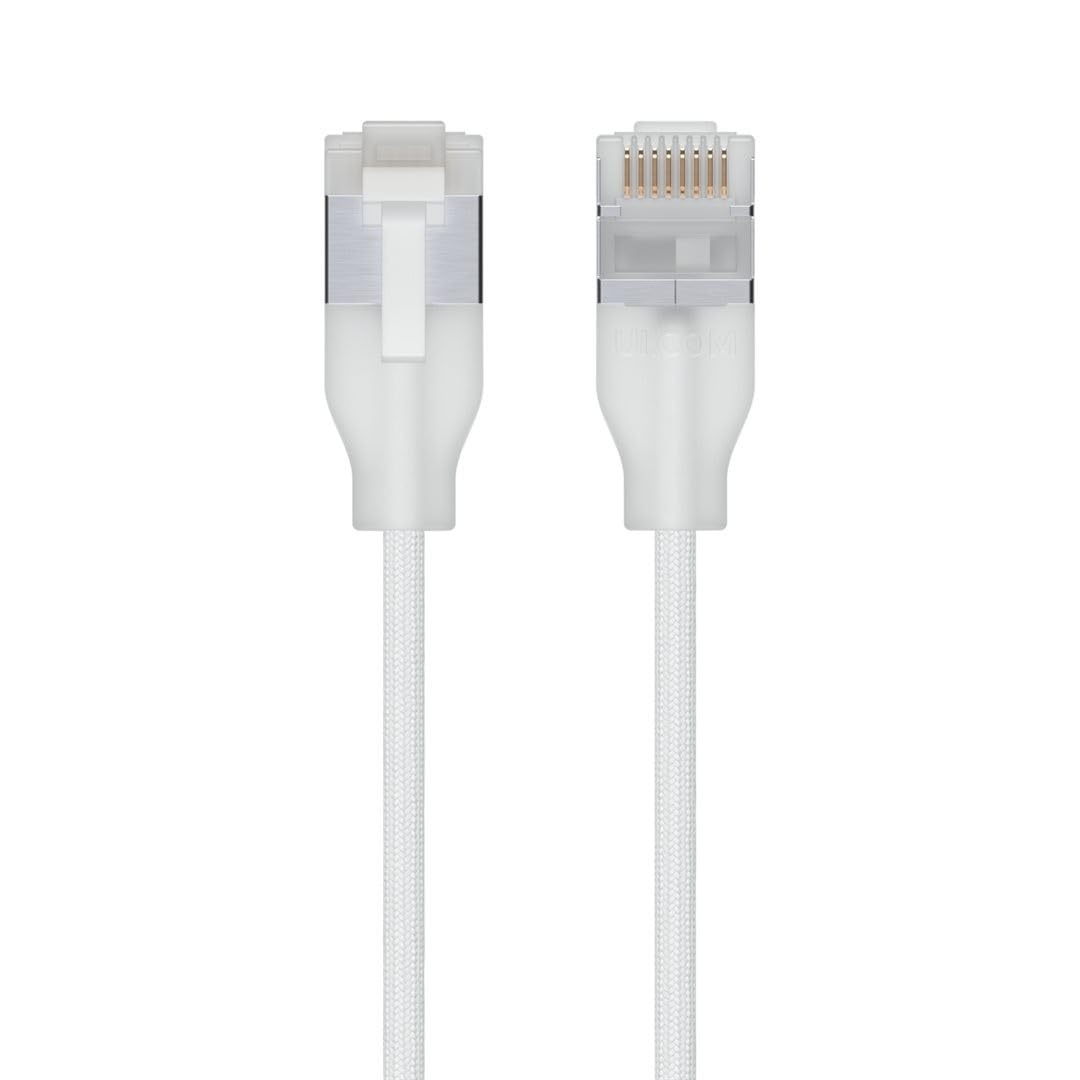 UniFi Cat6A braided patch cable with tra