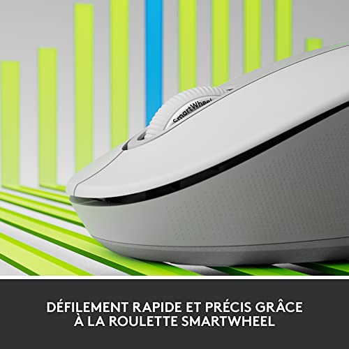 LOGITECH Signature M650 L for Business Mouse right-handed 5 buttons wireless Bluetooth 2.4 GHz Bolt USB receiver
