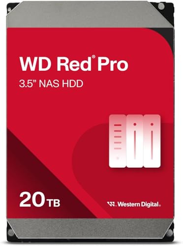 WD Red Pro 20To 3.5p 6Gb/s SATA NAS HDD