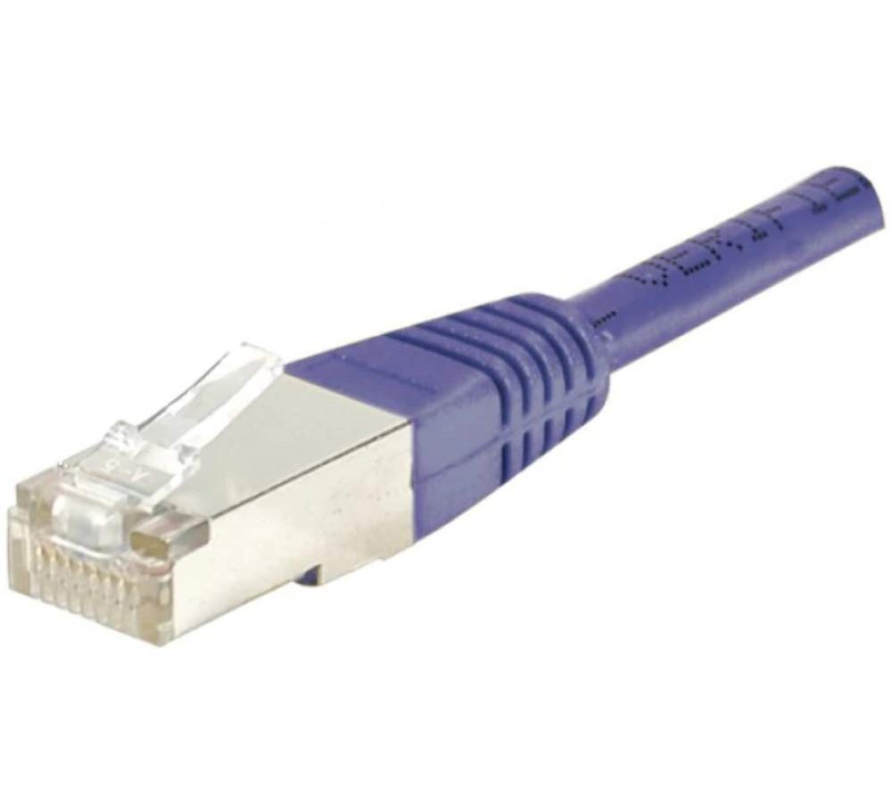 Cordon RJ45 catégorie 6 F/UTP violet - 2 m