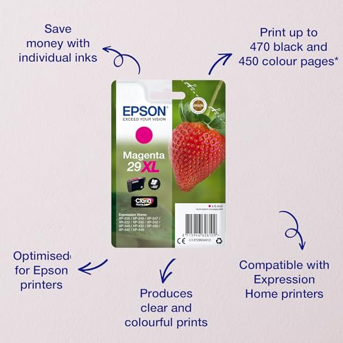 Cartouche EPSON C13T29934012 XL - Magenta